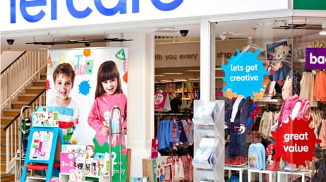 creative design services for mothercare